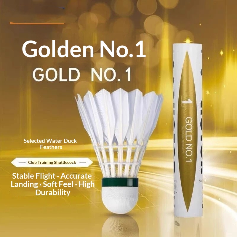 Victor Shuttlecock Feather - Воланчики для бадминтона VICTOR Volant Golden