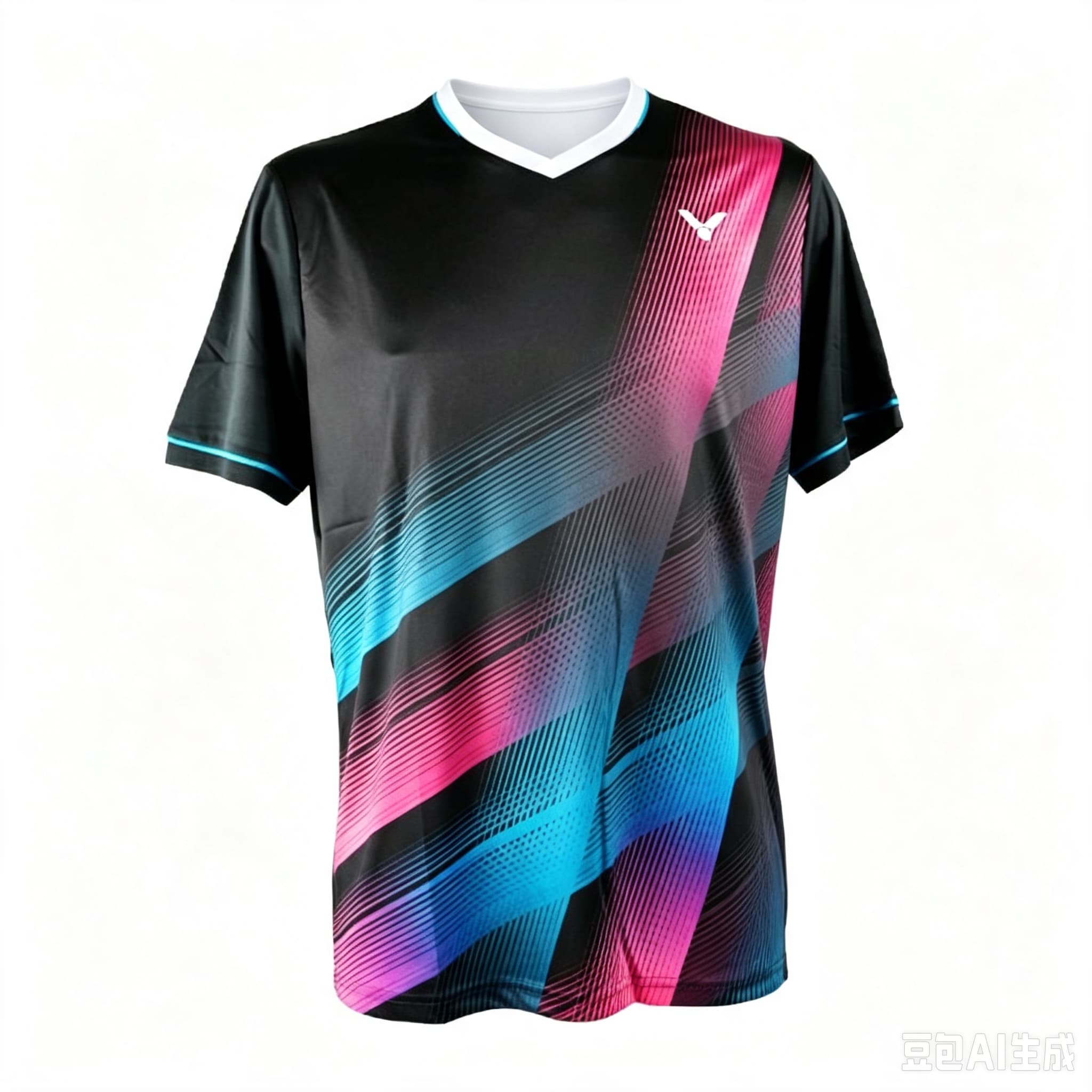 Badminton Png - Мужская футболка для бадминтона с V-образным