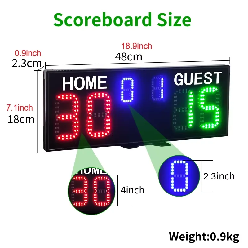 YIZHI: Портативное цифровое св – обзор и цена Scoreboard Digital