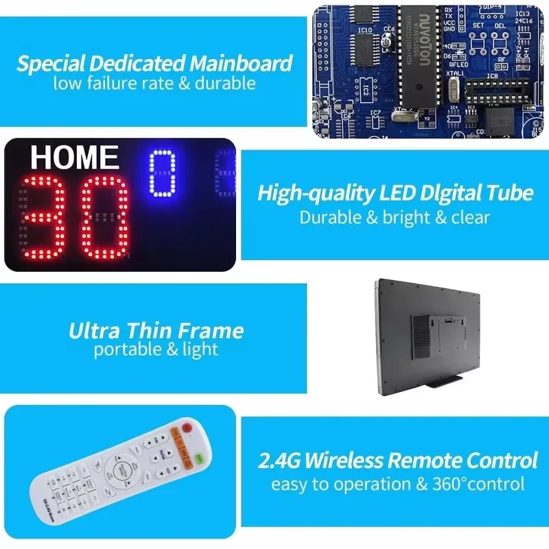 YIZHI: Портативное цифровое св – обзор и цена Scoreboard Digital