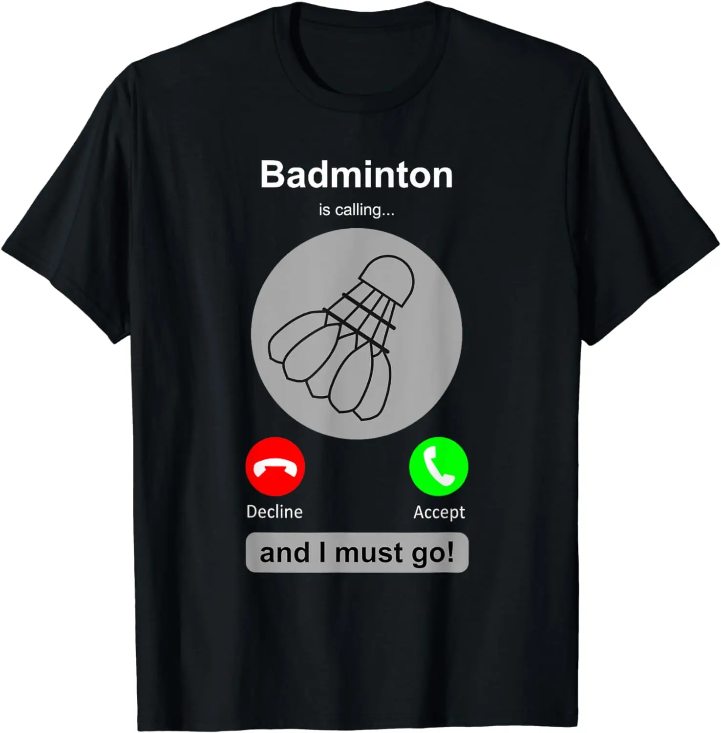 Забавная рубашка для бадминтон – обзор и цена Badminton Quotes Short